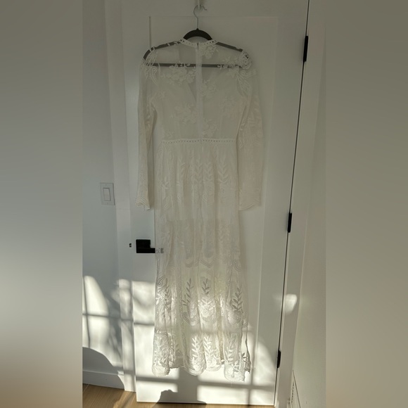 Boho white maxi dress - Picture 10 of 10